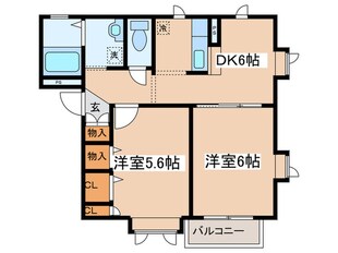 エメロ－ドの物件間取画像